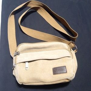 Men small shoulder bag used